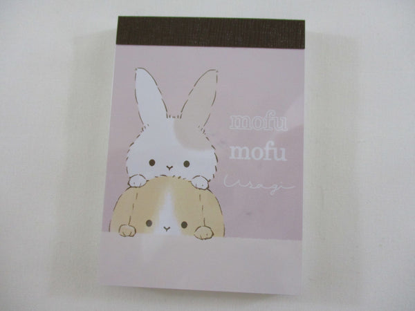 Cute Kawaii Crux Rabbit Bunny Mofu Usagi Mini Notepad / Memo