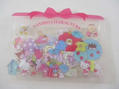 Cute Kawaii Characters Flake Stickers Sack Preowned - Mix Characters