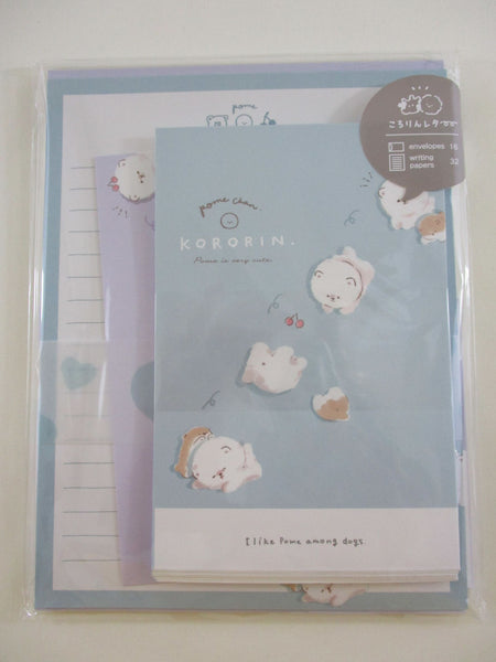 Cute Kawaii Qlia Dog Puppies Pome Chan Kororin Letter Set Pack - Stati –  Alwayz Kawaii