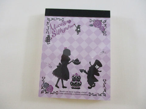 Cute Kawaii Kamio Alice Fairy Tale World Mini Notepad / Memo Pad - Vintage and Rare - Stationery Design Writing