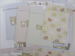 Cute Kawaii San-X Rilakkuma Classic 2022 Letter Sets - Stationery Writing Paper Envelope Gift
