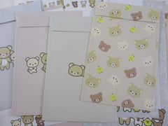 Cute Kawaii San-X Rilakkuma Classic 2022 Letter Sets - Stationery Writing Paper Envelope Gift