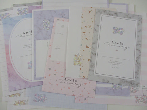 Cute Kawaii Kamio Anela Bear Letter Sets Stationery - writing paper envelope