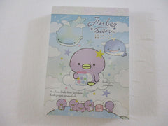 Cute Kawaii San-X Jinbesan Whale Mini Notepad / Memo Pad - B - 2020 - Collectible