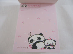 Cute Kawaii San-X Tarepanda Mini Notepad / Memo Pad - C - 2008 - Rare HTF