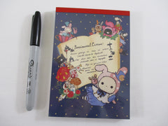 Cute Kawaii San-X Sentimental Circus 4 x 6 Inch Notepad / Memo Pad - C - Stationery Designer Paper Collection