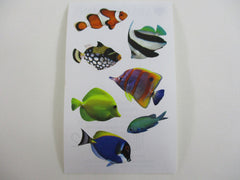 Mrs Grossman Tropical Fish Photoessence Sticker Sheet / Module - Vintage & Collectible