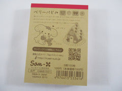 Vintage Rare VHTF - Cute Kawaii San-X Berry Puppy Mini Notepad / Memo Pad - C - Stationery Penpal Gift