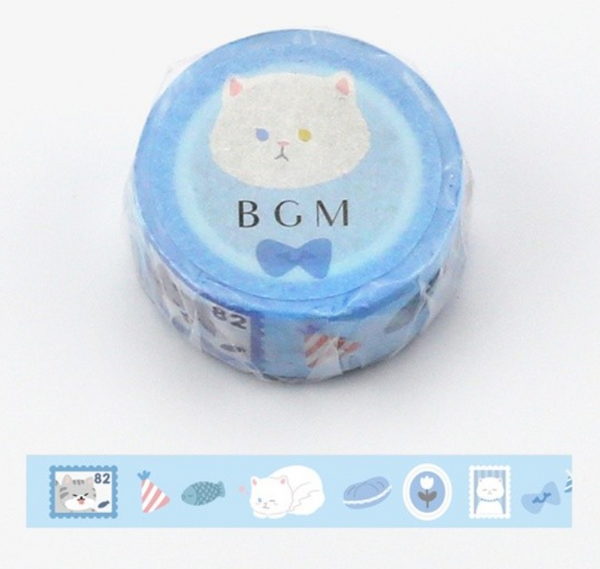 Cute Kawaii BGM Washi / Masking Deco Tape - Cat Nice kitten Pet - for –  Alwayz Kawaii