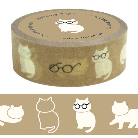 Cute Kawaii Hamamonyo Washi / Masking Deco Tape ♥ Cat Kitty Kitten Feline Pet D - for Scrapbooking Journal Planner Craft