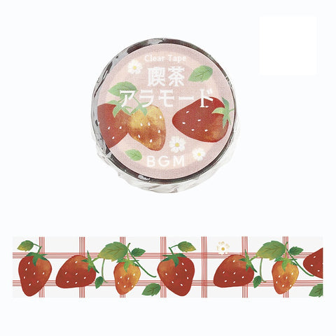 Cute Kawaii BGM Deco Tape - Strawberry Fresh Fruit - for Scrapbooking Journal Planner Craft Decor Schedule Agenda Stationary