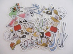 Cute Kawaii BGM Flake Stickers Sack - Mini Animals Series - Busy Kitchen Cooking Chef Mom Baker Breakfast Hungry Food - for Journal Agenda Planner Scrapbook Craft Diary Gift