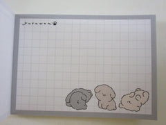 Cute Kawaii Kamio Dog Puppy yuruwan Mini Notepad / Memo Pad - Stationery Designer Paper Collection