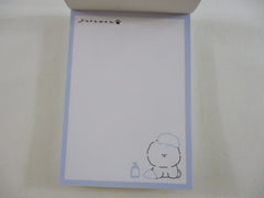 Cute Kawaii Kamio Dog Puppy bath yuruwan Mini Notepad / Memo Pad - Stationery Designer Paper Collection
