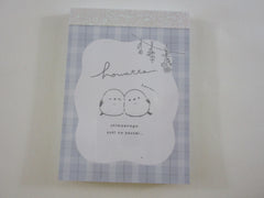 Cute Kawaii Bird howatto Mini Notepad / Memo Pad - Stationery Designer Paper Collection