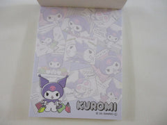 Cute Kawaii Kuromi Mini Notepad / Memo Pad - G - Stationery Designer Paper Collection