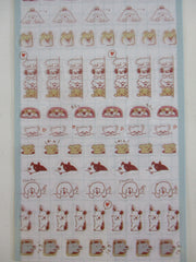 Cute Kawaii Furukawashiko Sticker Sheet - Dog Puppy B - for Journal Planner Craft Organizer Calendar