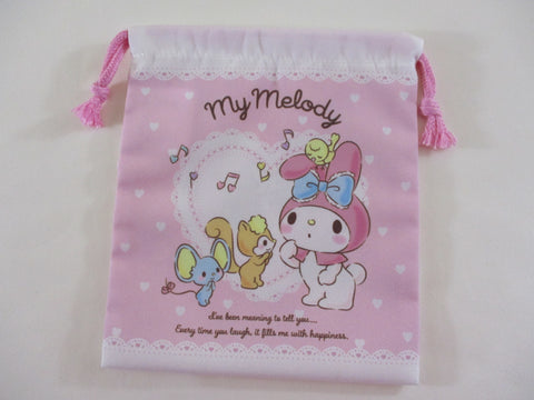 ❤︎ *ੈ✩‧₊˚ Cute Kawaii Sanrio My Melody Drawstring Bag / Pouch