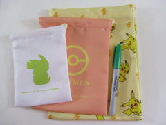 ❤︎ *ੈ✩‧₊˚ Nintendo Anime Pokemon Pikachu Pocket Monsters Drawstring Bag / Pouch