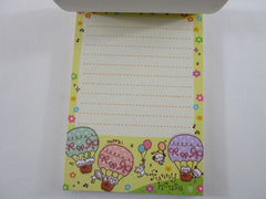 Cute Kawaii HTF Vintage Collectible Q-Lia Animal Bear Panda Rabbit Funny House 4 x 6 Inch Notepad / Memo Pad - Stationery Designer Paper Collection