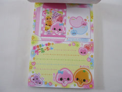 Cute Kawaii HTF Vintage Collectible Crux Candies 4 x 6 Inch Notepad / Memo Pad - Stationery Designer Paper Collection