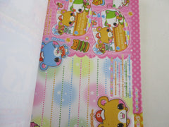 Cute Kawaii HTF Vintage Collectible Crux Burger Mart 4 x 6 Inch Notepad / Memo Pad - Stationery Designer Paper Collection