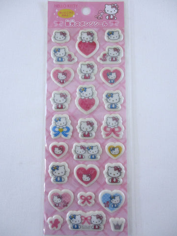 Vintage Rare ❤︎ *ੈ✩‧₊˚ Collectible ✿ Gift - Cute Kawaii Sanrio Sticker Sheet - Hello Kitty 2005 B - for Journal Planner Craft Agenda Diary Project Gift Favorite