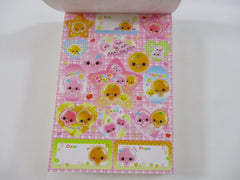 Cute Kawaii HTF Vintage Collectible Crux Candies 4 x 6 Inch Notepad / Memo Pad - Stationery Designer Paper Collection