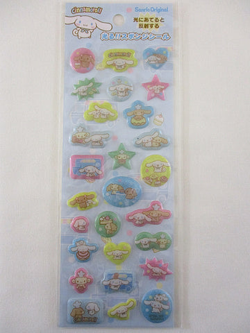 Vintage Rare ❤︎ *ੈ✩‧₊˚ Collectible ✿ Gift - Cute Kawaii Sanrio Sticker Sheet - Cinnamoroll 2005 B - for Journal Planner Craft Agenda Diary Project Gift Favorite