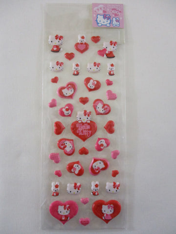 Vintage Rare ❤︎ *ੈ✩‧₊˚ Collectible ✿ Gift - Cute Kawaii Sanrio Sticker Sheet - Hello Kitty 2007 A - for Journal Planner Craft Agenda Diary Project Gift Favorite