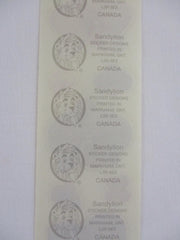Sandylion Flower Orchid Petal Bloom Sticker Sheet - Vintage & Collectible