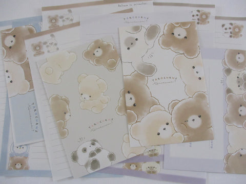 Cute Kawaaii Crux Bear Tarochans Brown Best Friend Hug Love B Letter Sets - Stationery Writing Paper Envelope Penpal Gift