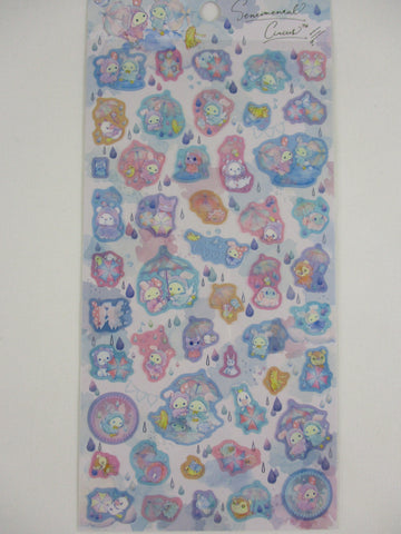 Cute Kawaii San-X Sentimental Circus Rainy Day Sticker Sheet 2023 - A - for Planner Journal Scrapbook Craft