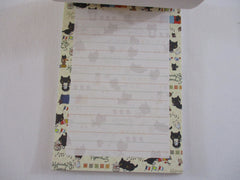 Rare ❤︎ Vintage *ੈ✩‧₊˚ Collectible ✿ Gift - Cute Kawaii San-X Kutusita Nyanko Cat 4 x 6 Inch Notepad / Memo Pad - Stationery Designer Paper Collection 2009