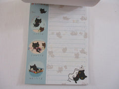 Rare ❤︎ Vintage *ੈ✩‧₊˚ Collectible ✿ Gift - Cute Kawaii San-X Kutusita Nyanko Cat 4 x 6 Inch Notepad / Memo Pad - Stationery Designer Paper Collection 2009