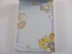 Cute Kawaii San-X Corocoro Coronya Cat 4 x 6 Inch Notepad / Memo Pad - Journal Diary Stationery Designer Paper Collection
