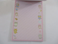 Cute Kawaii San-X Corocoro Coronya Cat 4 x 6 Inch Notepad / Memo Pad - Journal Diary Stationery Designer Paper Collection