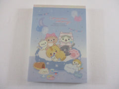 Cute Kawaii San-X Corocoro Coronya Cat 4 x 6 Inch Notepad / Memo Pad - Journal Diary Stationery Designer Paper Collection