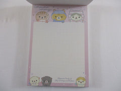 Cute Kawaii San-X Corocoro Coronya Cat 4 x 6 Inch Notepad / Memo Pad - Journal Diary Stationery Designer Paper Collection