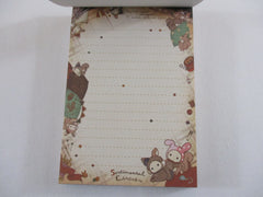 Cute Kawaii San-X Sentimental Circus 4 x 6 Inch Notepad / Memo Pad - Journal Diary Stationery Designer Paper Collection