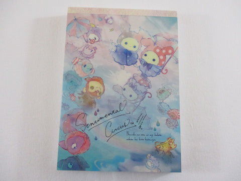 Cute Kawaii San-X Sentimental Circus 4 x 6 Inch Notepad / Memo Pad - Journal Diary Stationery Designer Paper Collection
