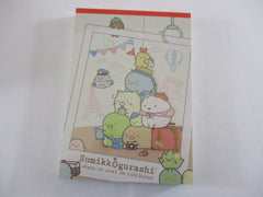 Rare ❤︎ Vintage *ੈ✩‧₊˚ Collectible ✿ Gift - Cute Kawaii San-X Sumikko Gurashi Travel 4 x 6 Inch Notepad / Memo Pad Diary Journal - Stationery Designer Paper Collection 2017