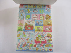 Rare ❤︎ Vintage *ੈ✩‧₊˚ Collectible ✿ Gift - Cute Kawaii San-X Sumikko Gurashi Travel 4 x 6 Inch Notepad / Memo Pad Diary Journal - Stationery Designer Paper Collection 2017