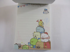 Rare ❤︎ Vintage *ੈ✩‧₊˚ Collectible ✿ Gift - Cute Kawaii San-X Sumikko Gurashi Travel 4 x 6 Inch Notepad / Memo Pad Diary Journal - Stationery Designer Paper Collection 2017