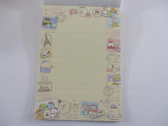 Rare ❤︎ Vintage *ੈ✩‧₊˚ Collectible ✿ Gift - Cute Kawaii San-X Sumikko Gurashi Travel 4 x 6 Inch Notepad / Memo Pad Diary Journal - Stationery Designer Paper Collection 2017