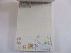 Rare ❤︎ Vintage *ੈ✩‧₊˚ Collectible ✿ Gift - Cute Kawaii San-X Sumikko Gurashi Home 4 x 6 Inch Notepad / Memo Pad Diary Journal - Stationery Designer Paper Collection 2015