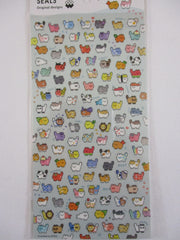 Cute Kawaii Mind Wave Ori Colorful Fun Cat Tabby Kitten Sticker Sheet - for Journal Planner Craft Diary Gift Schedule
