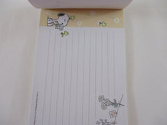Rare ❤︎ *ੈ✩‧₊˚ Collectible ✿ Gift - Cute Kawaii Peanuts Snoopy & Friends 4 x 6 Inch Notepad / Memo Pad Diary Journal - Stationery Designer Paper Collection