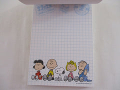 Rare ❤︎ *ੈ✩‧₊˚ Collectible ✿ Gift - Cute Kawaii World Famous Peanuts Snoopy 4 x 6 Inch Notepad / Memo Pad Diary Journal - Stationery Designer Paper Collection