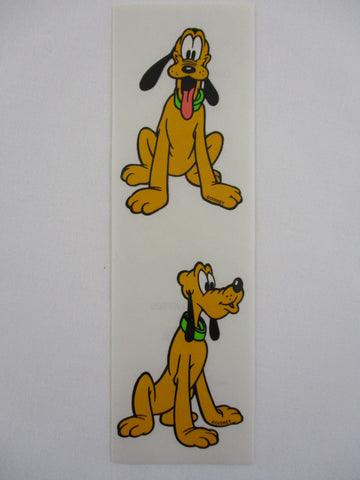 Mrs Grossman 2 x 6.5 Disney Favorites Pluto Sticker Sheet / Module - Vintage & Collectible